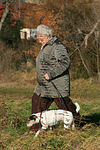 Frau mit Parson Russell Terrier / woman with PRT